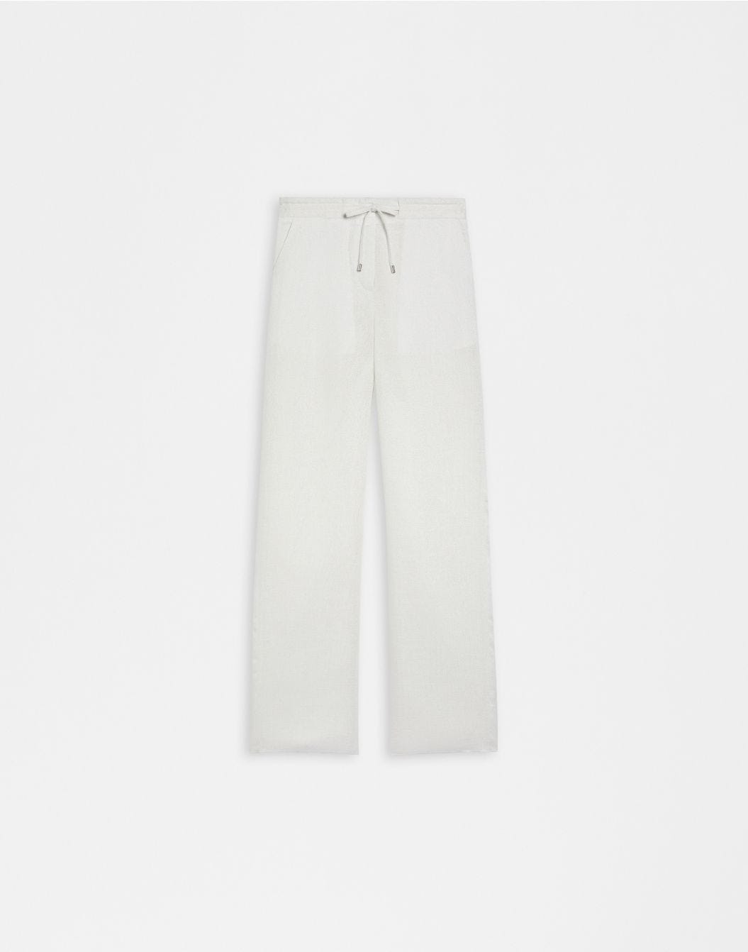 Lardini Pantalone ampio in tela di lino lurex sconto