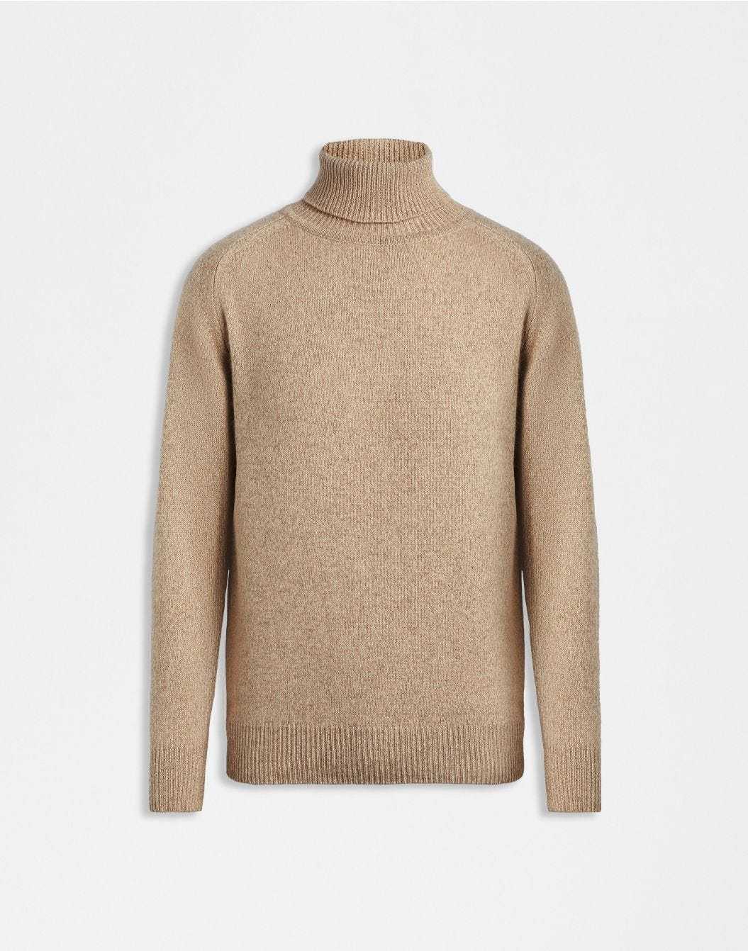 Lardini Maglia dolcevita beige in 100% puro cashmere biagioli titolo 2/11 sconto