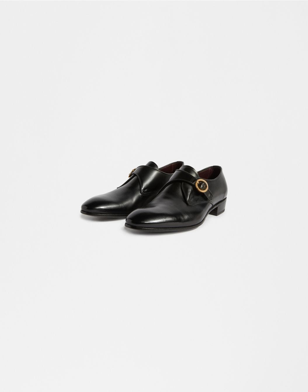 Lardini Scarpa classica in pelle con fibbia dorata sconto