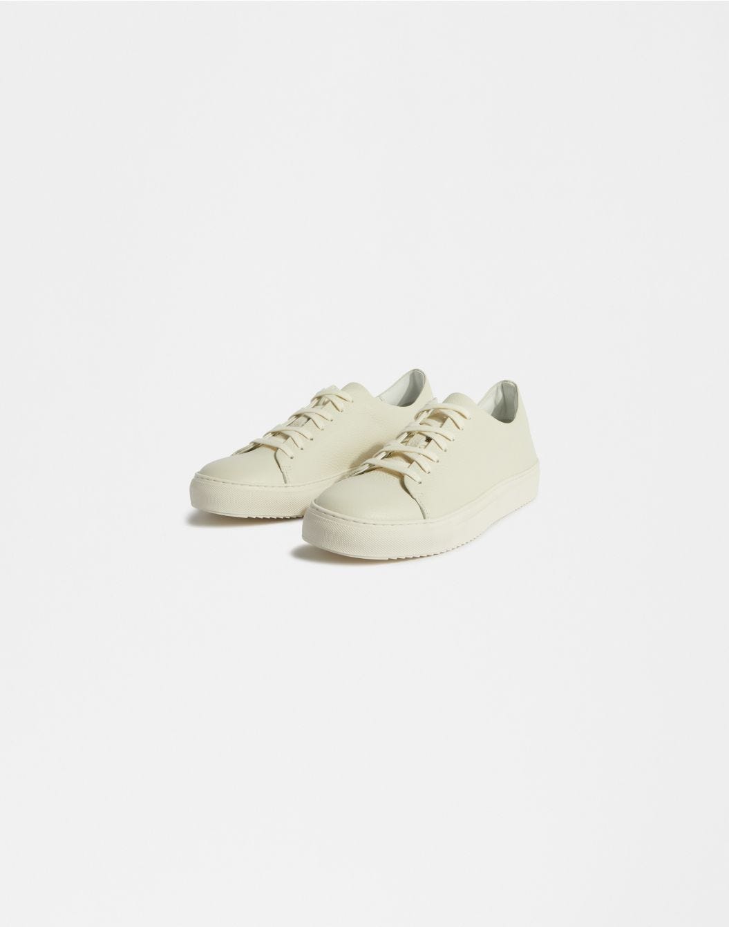 Lardini Sneaker bassa in pelle di vitello panna sconto