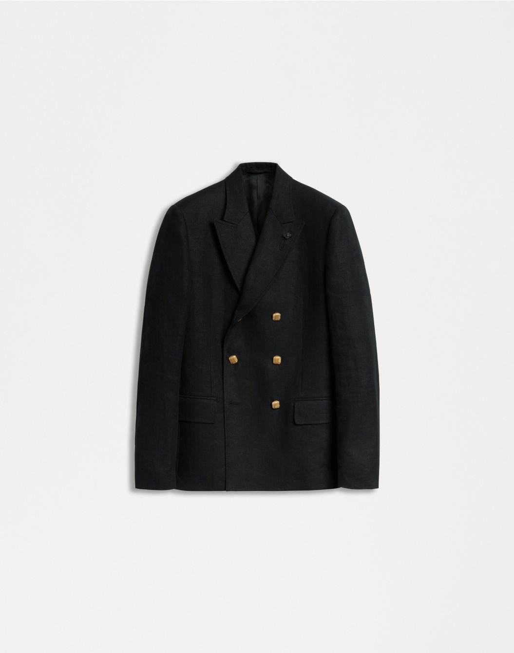 Lardini Blazer doppiopetto attitude nero principe di galles sconto